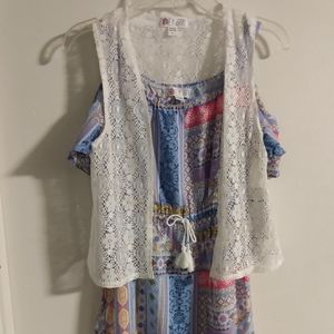 Girls dress, sz 10.